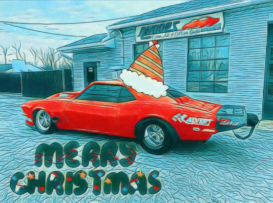 Rhodes Custom Auto Christmas Gift Card